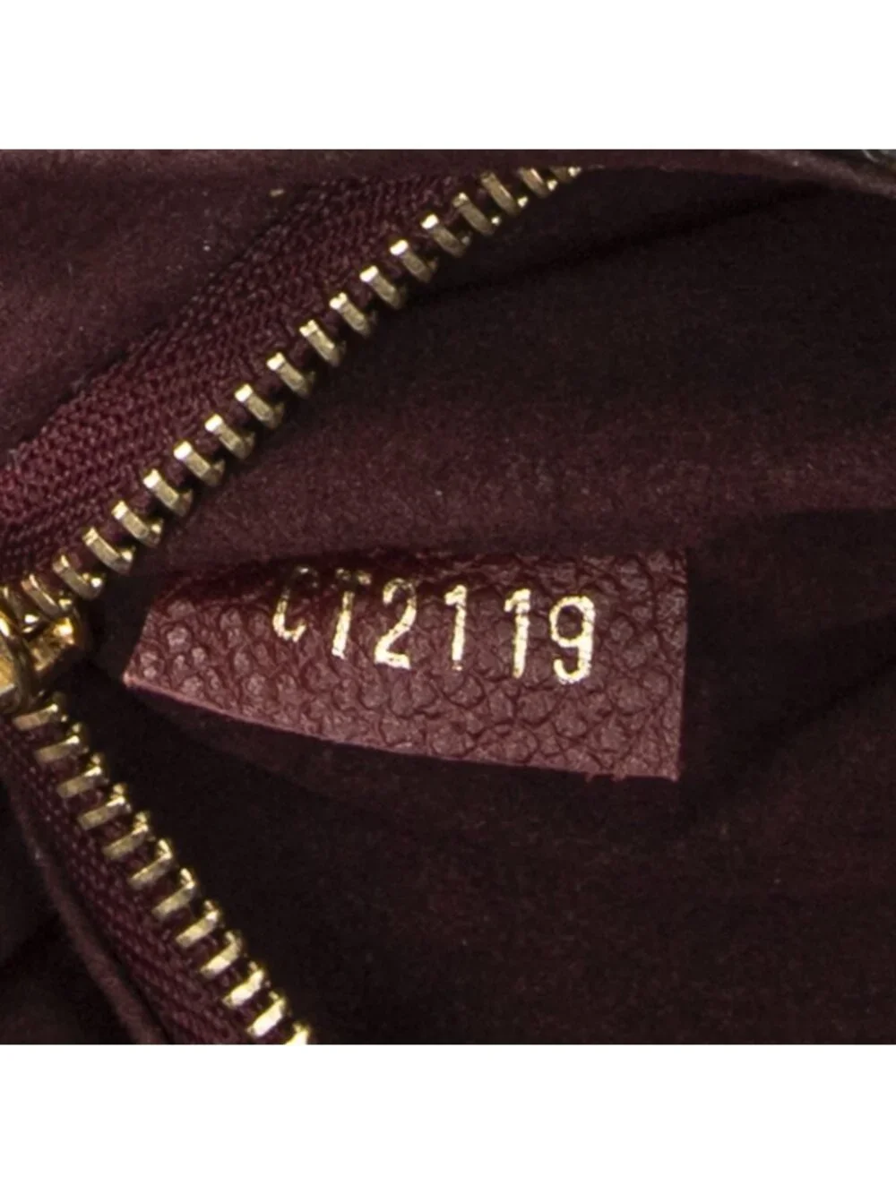 Louis Vuitton Saint Placide Burgundy Brown Monogram Canvas Shoulder